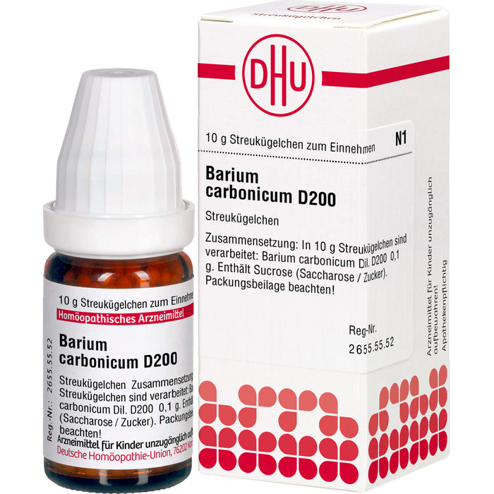 DHU Barium carbonicum D200 Streukügelchen, 10 g Globules