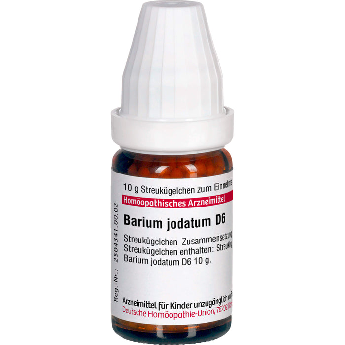 Barium jodatum D6 DHU Globuli, 10 g Globuli