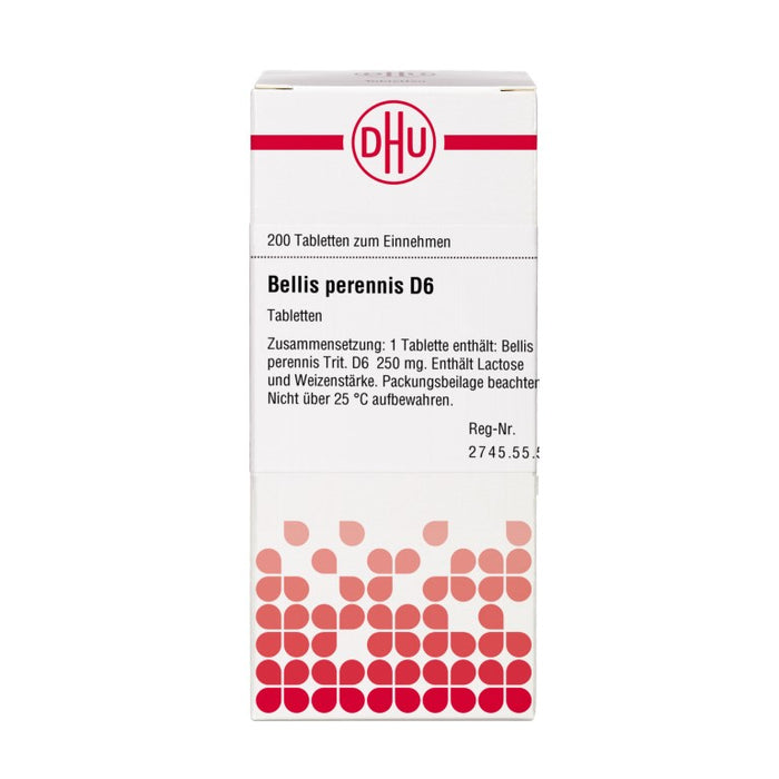 DHU Bellis perennis D6 Tabletten, 200 St. Tabletten