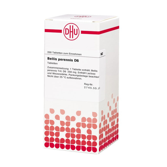 DHU Bellis perennis D6 Tabletten, 200 St. Tabletten