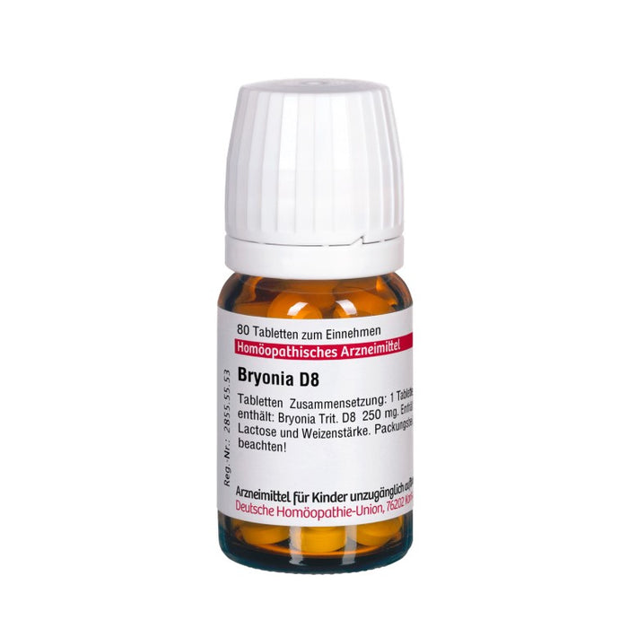 Bryonia D8 DHU Tabletten, 80 St. Tabletten