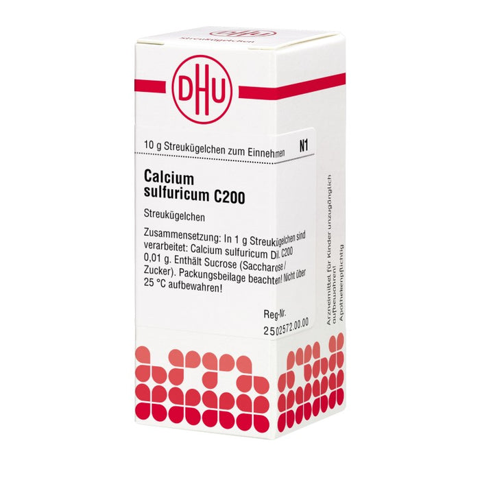 DHU Calcium sulfuricum C200 Streukügelchen, 10 g Globules