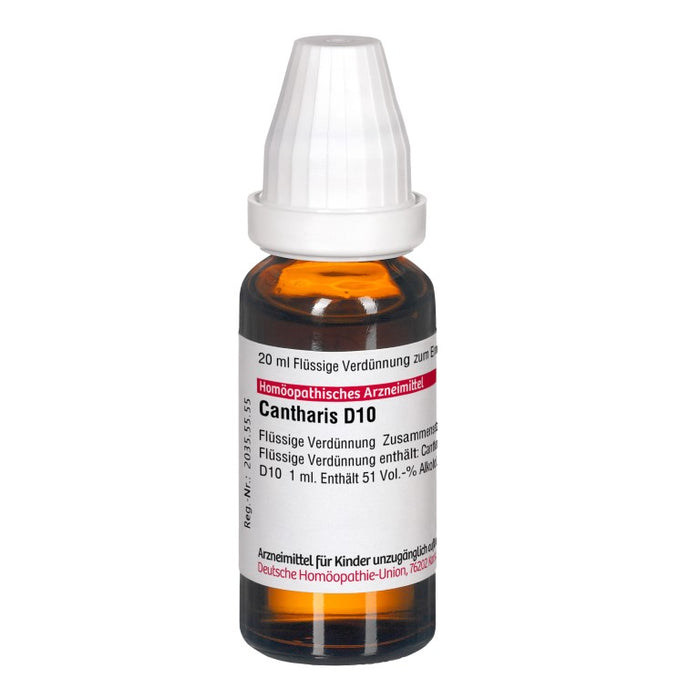 DHU Cantharis D10 Dilution, 20 ml Lösung