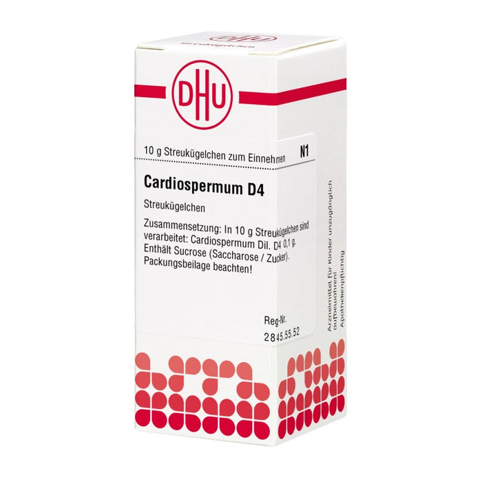 DHU Cardiospermum D4 Streukügelchen, 10 g Globuli