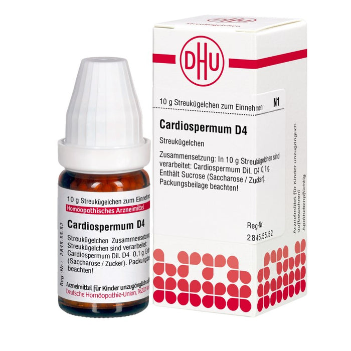 DHU Cardiospermum D4 Streukügelchen, 10 g Globules