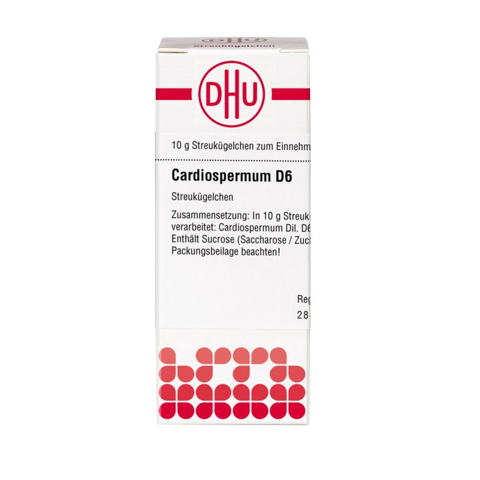 DHU Cardiospermum D6 Streukügelchen, 10 g Globuli