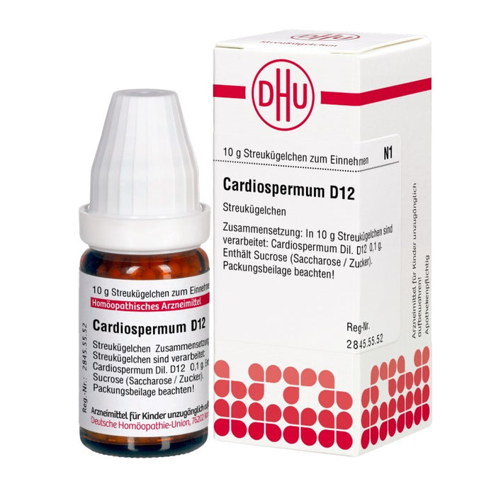 DHU Cardiospermum D12 Streukügelchen, 10 g Globuli