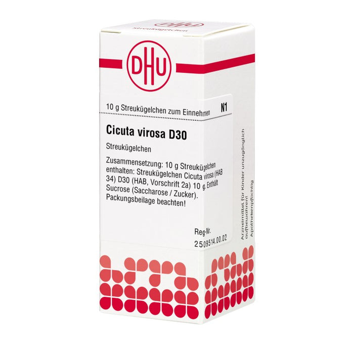 DHU Cicuta virosa D30 Streukügelchen, 10 g Globules