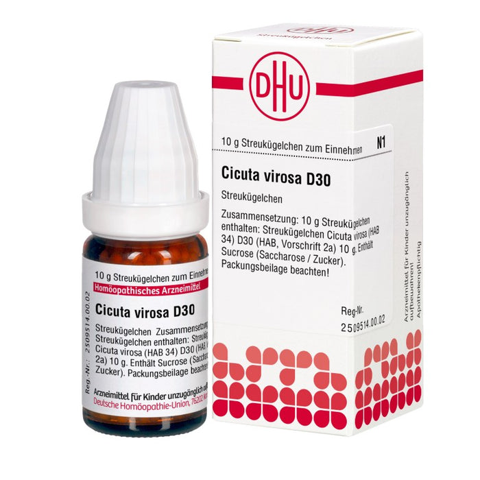 DHU Cicuta virosa D30 Streukügelchen, 10 g Globules