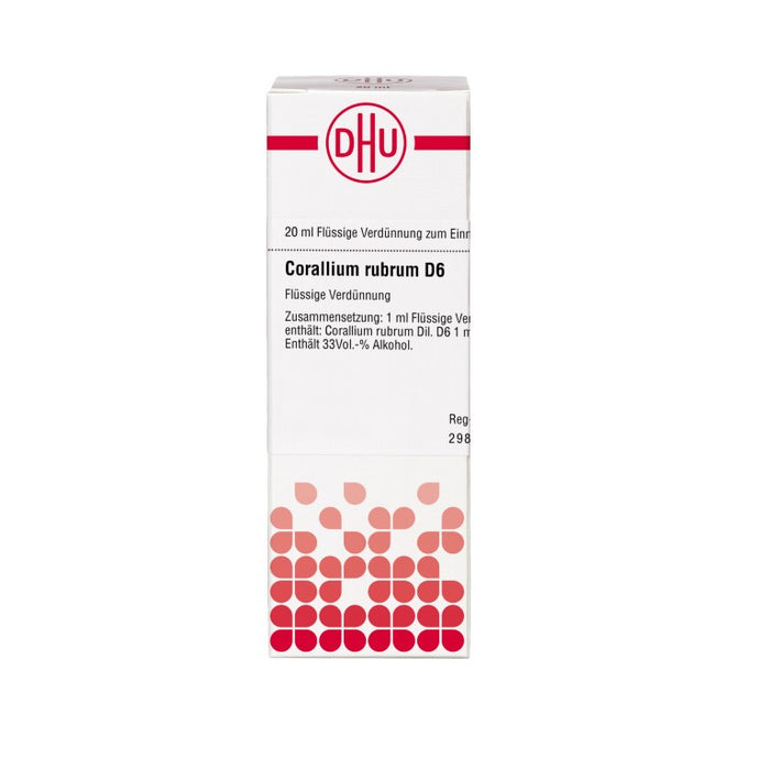 Corallium rubrum D6 DHU Dilution, 20 ml Lösung