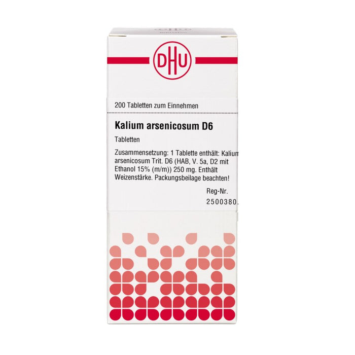 DHU Kalium arsenicosum D6 Tabletten, 200 St. Tabletten