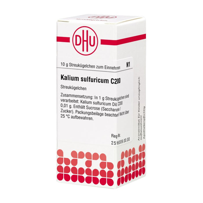 DHU Kalium sulfuricum C200 Streukügelchen, 10 g Globules