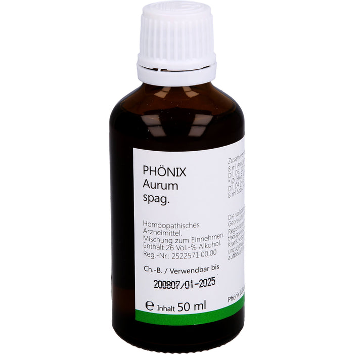 Phönix aurum spag. Tropfen, 50 ml MIS