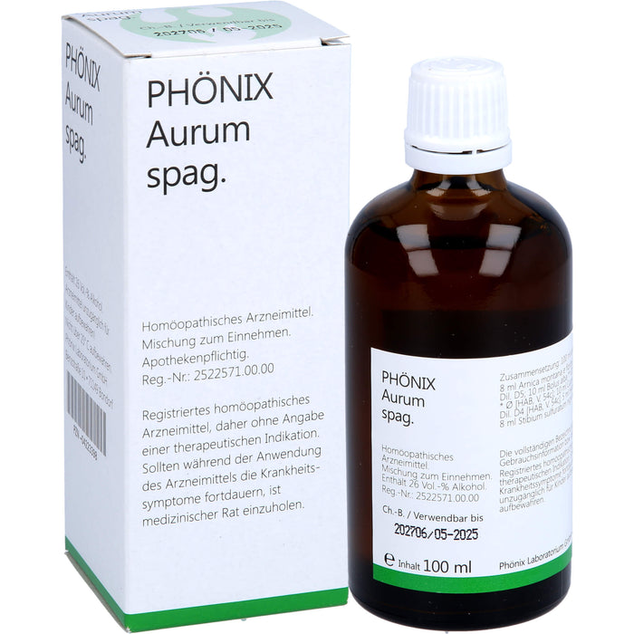 Phönix aurum spag. Tropfen, 100 ml MIS