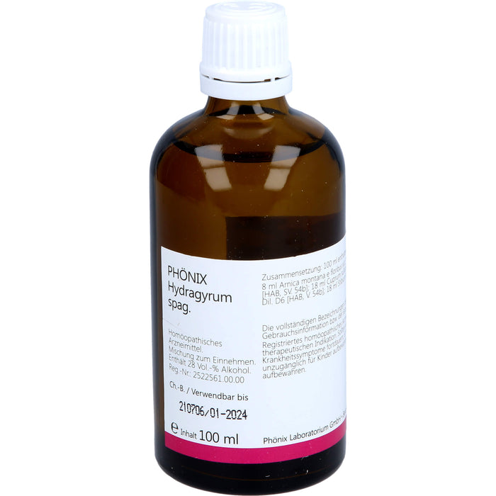 Phönix Hydrargyrum spag. Tropfen, 100 ml MIS