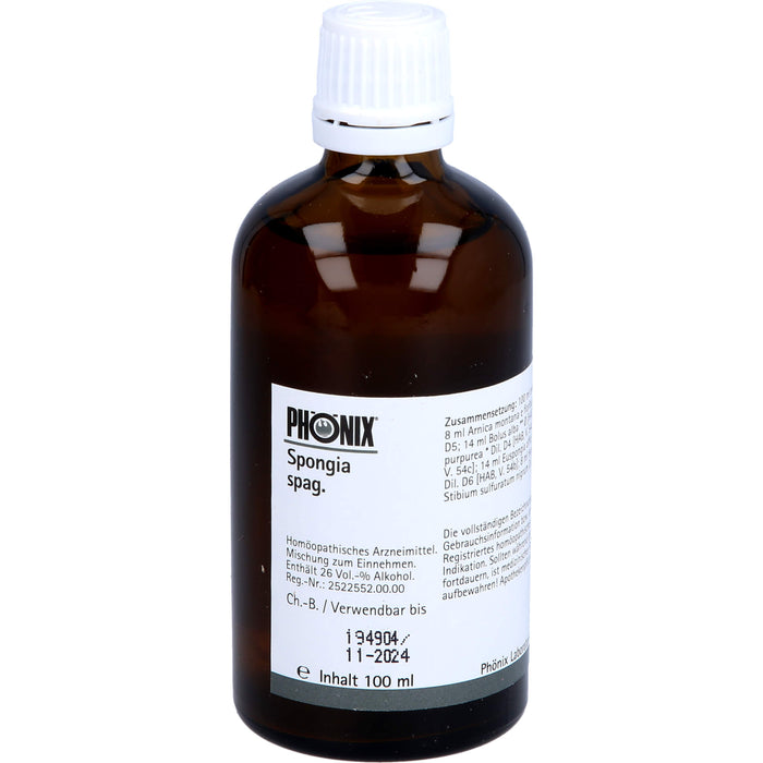 Phönix spongia spag. Tropfen, 100 ml MIS