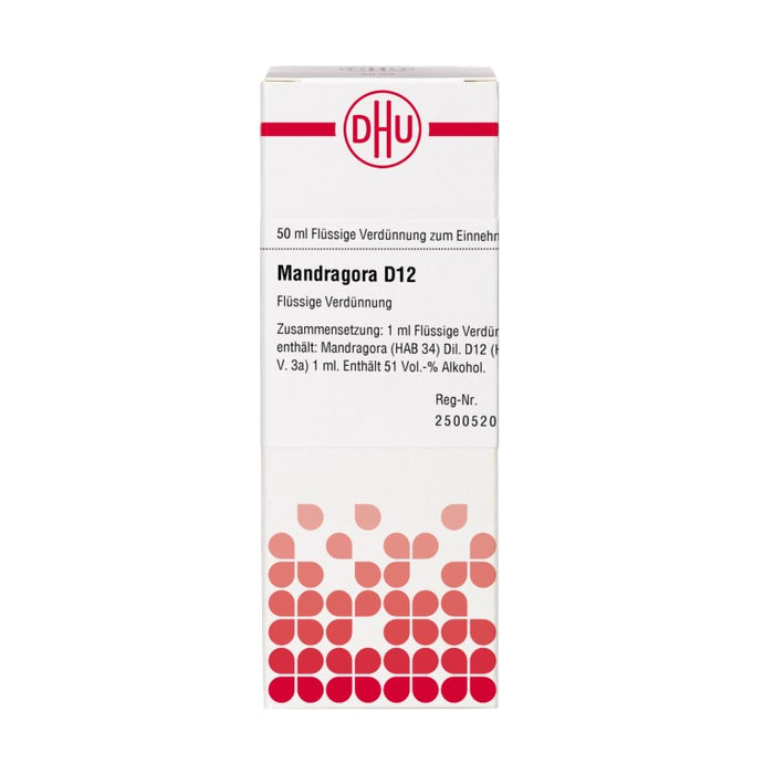 Mandragora D12 DHU Dilution, 50 ml Lösung