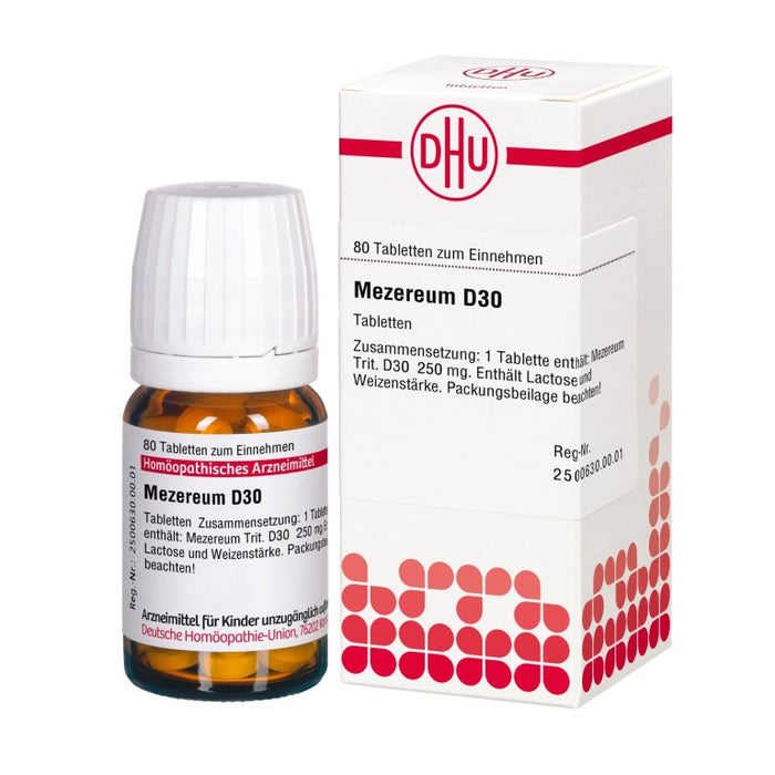 DHU Mezereum D30 Tabletten, 80 St. Tabletten