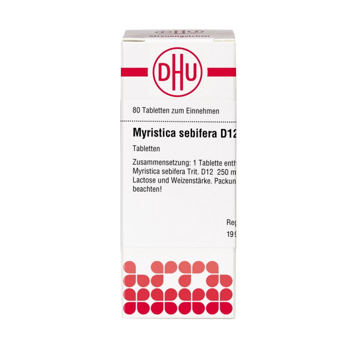 DHU Myristica Sebifera D 12 Tabletten, 80 pc Tablettes