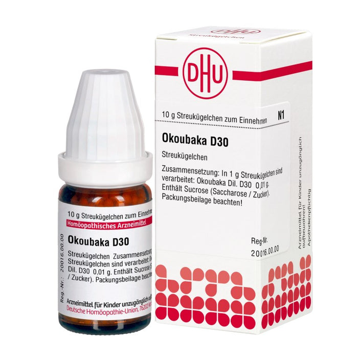 DHU Okoubaka D30 Streukügelchen, 10 g Globules