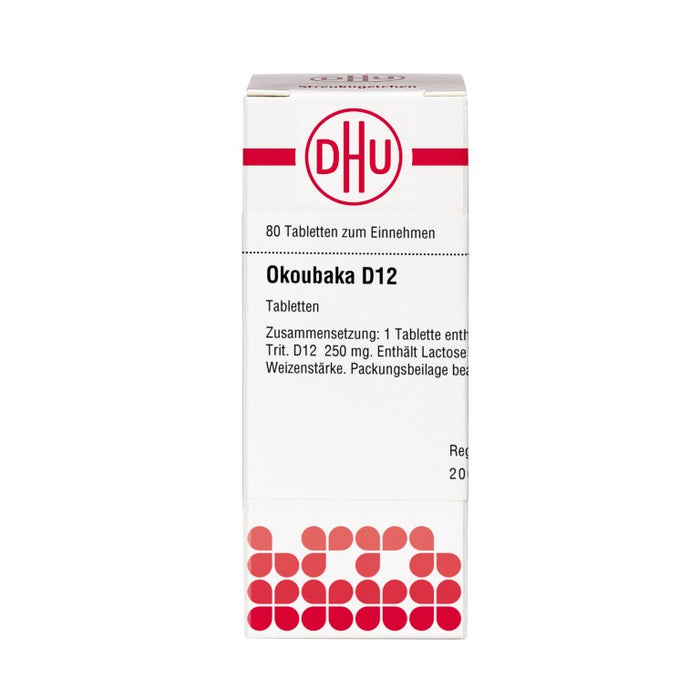 DHU Okoubaka D12 Tabletten, 80 pcs. Tablets