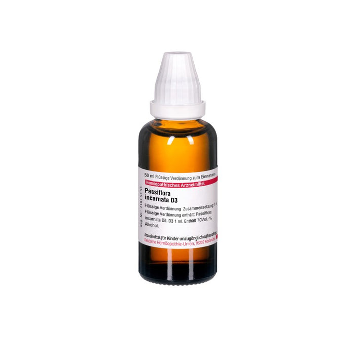 Passiflora incarnata D3 DHU Dilution, 50 ml Lösung