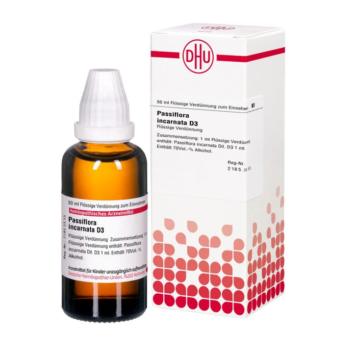 Passiflora incarnata D3 DHU Dilution, 50 ml Lösung