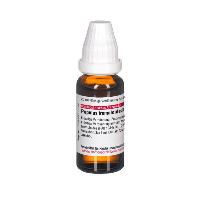 Populus tremuloides D2 DHU Dilution, 20 ml Lösung