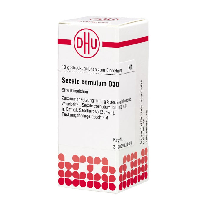 DHU Secale cornutum D30 Streukügelchen, 10 g Globuli