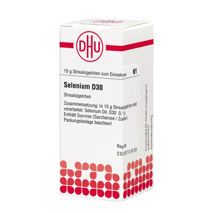 DHU Selenium D30 Streukügelchen, 10 g Globuli