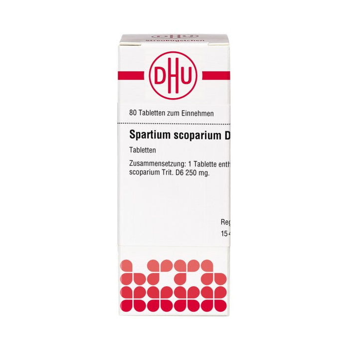 DHU Spartium scoparium D 6 Tabletten, 80 pcs. Tablets