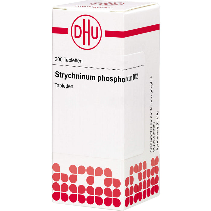 DHU Strychninum phosphoricum D12 Tabletten, 200 St. Tabletten