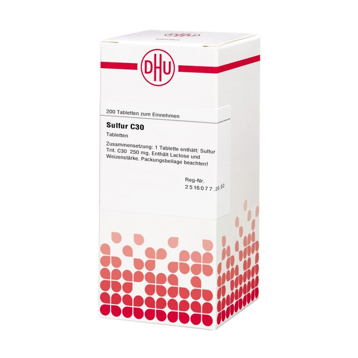 Sulfur C30 DHU Tabletten, 200 St. Tabletten