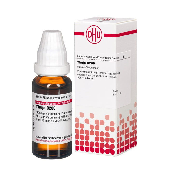 DHU Thuja D200 Dilution, 20 ml Lösung