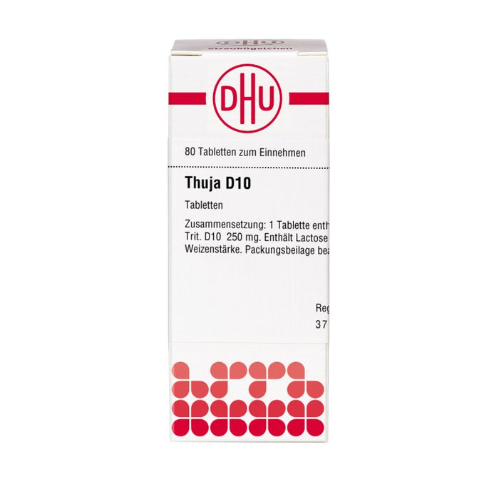 DHU Thuja D10 Tabletten, 80 St. Tabletten