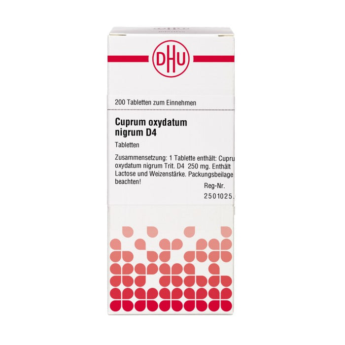 DHU Cuprum oxydatum nigrum D4 Tabletten, 200 St. Tabletten