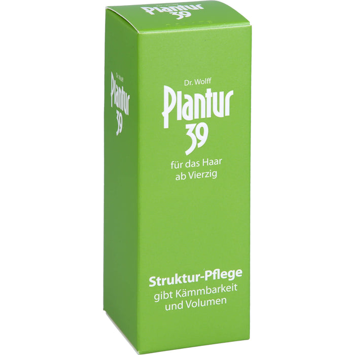 Plantur 39 Struktur-Pflege gibt Kämmbarkeit und Struktur, 30 ml Solution