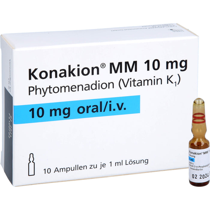 Konakion MM 10 mg, 10 St. Ampullen