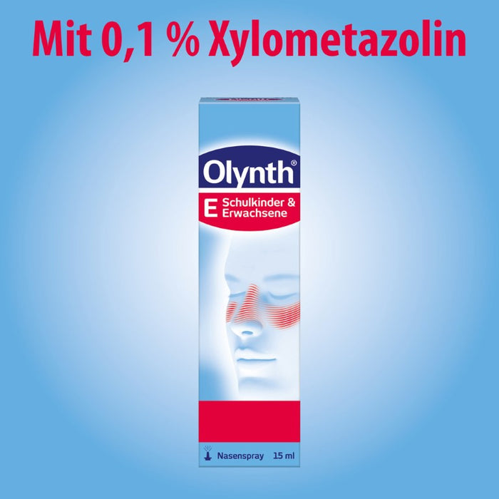 Olynth E Nasenspray bei Schnupfen, 15 ml Solution