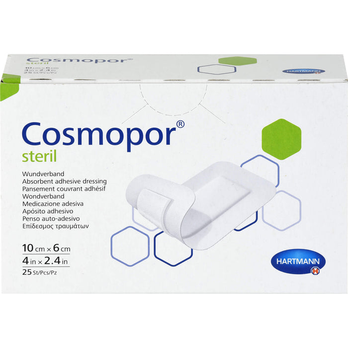 COSMOPOR STERIL 10X6CM, 25 St PFL