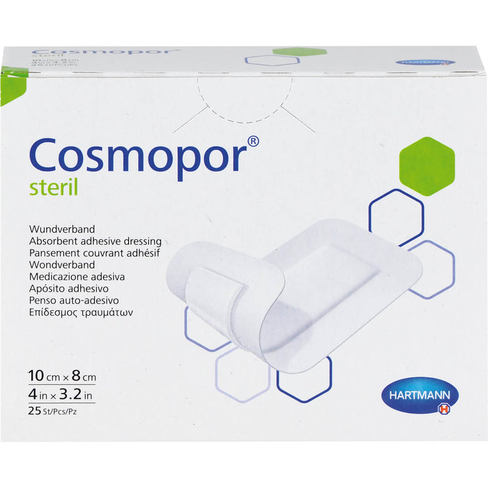 COSMOPOR STERIL 10X8CM, 25 St PFL