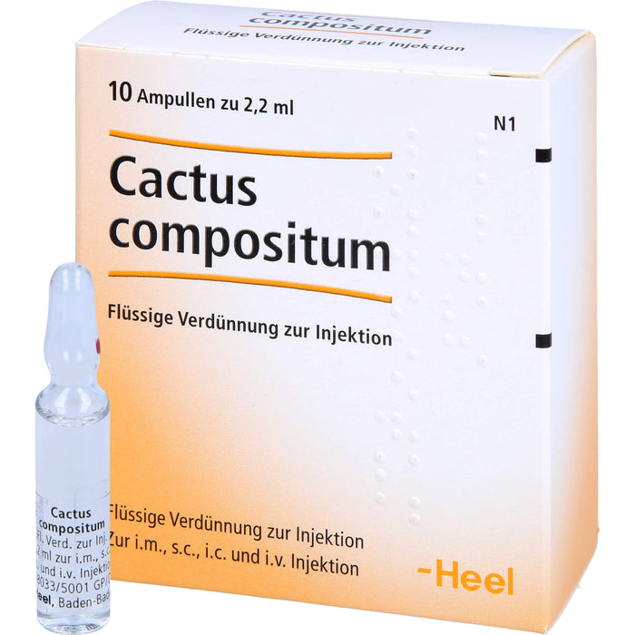 Cactus compositum flüssige Verdünnung, 10 pcs. Ampoules