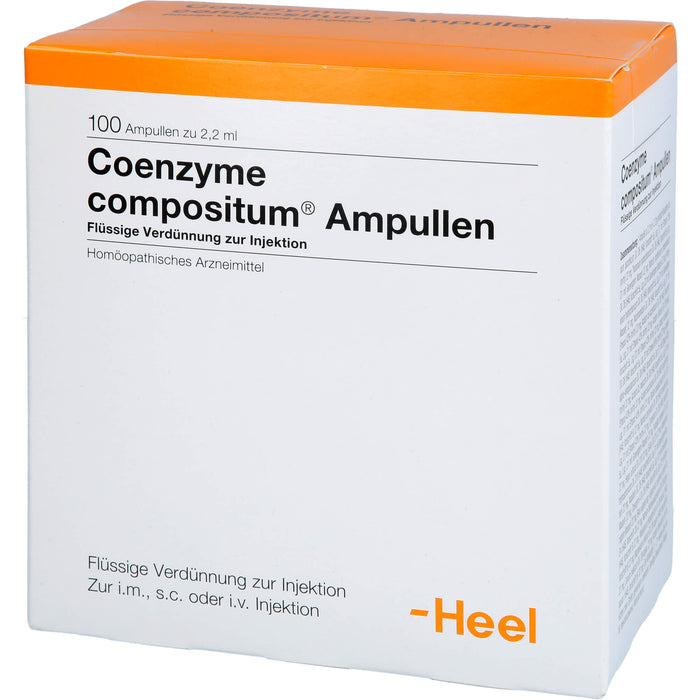 Coenzyme compositum Ampullen, 100 pcs. Ampoules