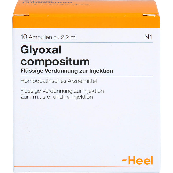 Glyoxal compositum Inj.-Lsg., 10 pcs. Ampoules