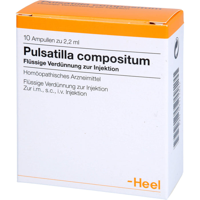 Pulsatilla compositum flüssige Verdünnung, 10 pcs. Ampoules