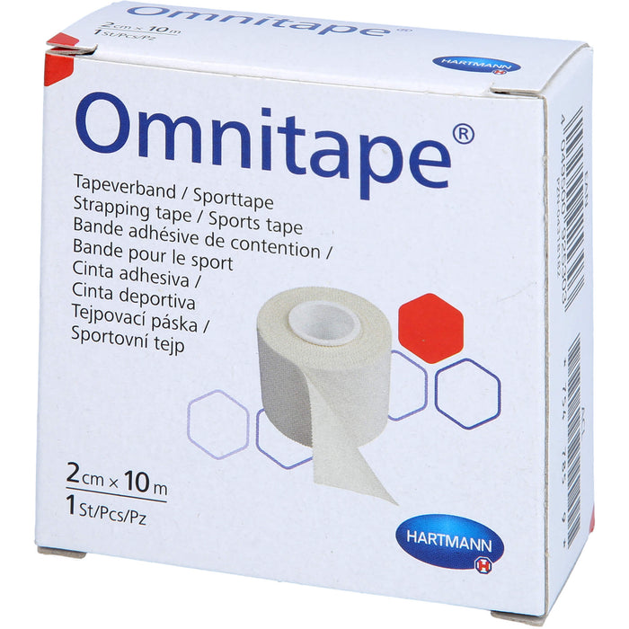 HARTMANN Omnitape Tapeverband 2 cm x 10 m, 1 pcs. Patch