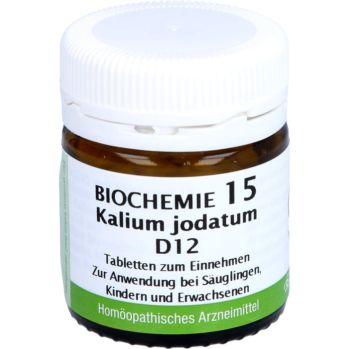 Biochemie 15 Kalium jodatum Bombastus D12 Tbl., 80 St TAB