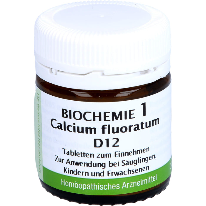 Bombastus Biochemie 1 Calcium fluoratum D 12 Tabletten, 80 pc Tablettes