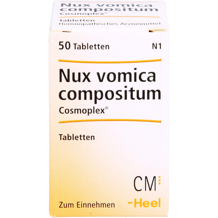 Heel Nux vomica compositum Cosmoplex Tabletten, 50 pcs. Tablets