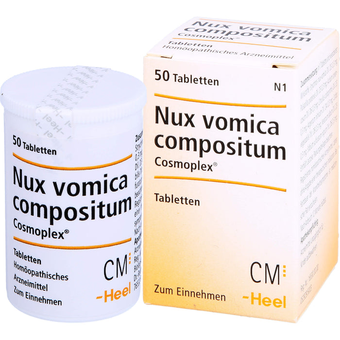 Heel Nux vomica compositum Cosmoplex Tabletten, 50 St. Tabletten